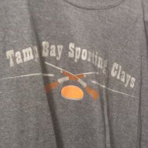 Vintage Tampa Bay Sporting Clays Shooting Club T-Shirt 2XL Shirt For Sale